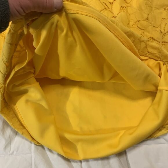 MONTEAU, of Las Angeles, lattice dress, midi, medium - Picture 8 of 15